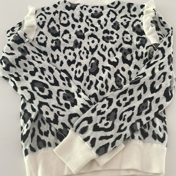 NWT Rachel Zoe leopard print sweater - Picture 3 of 3